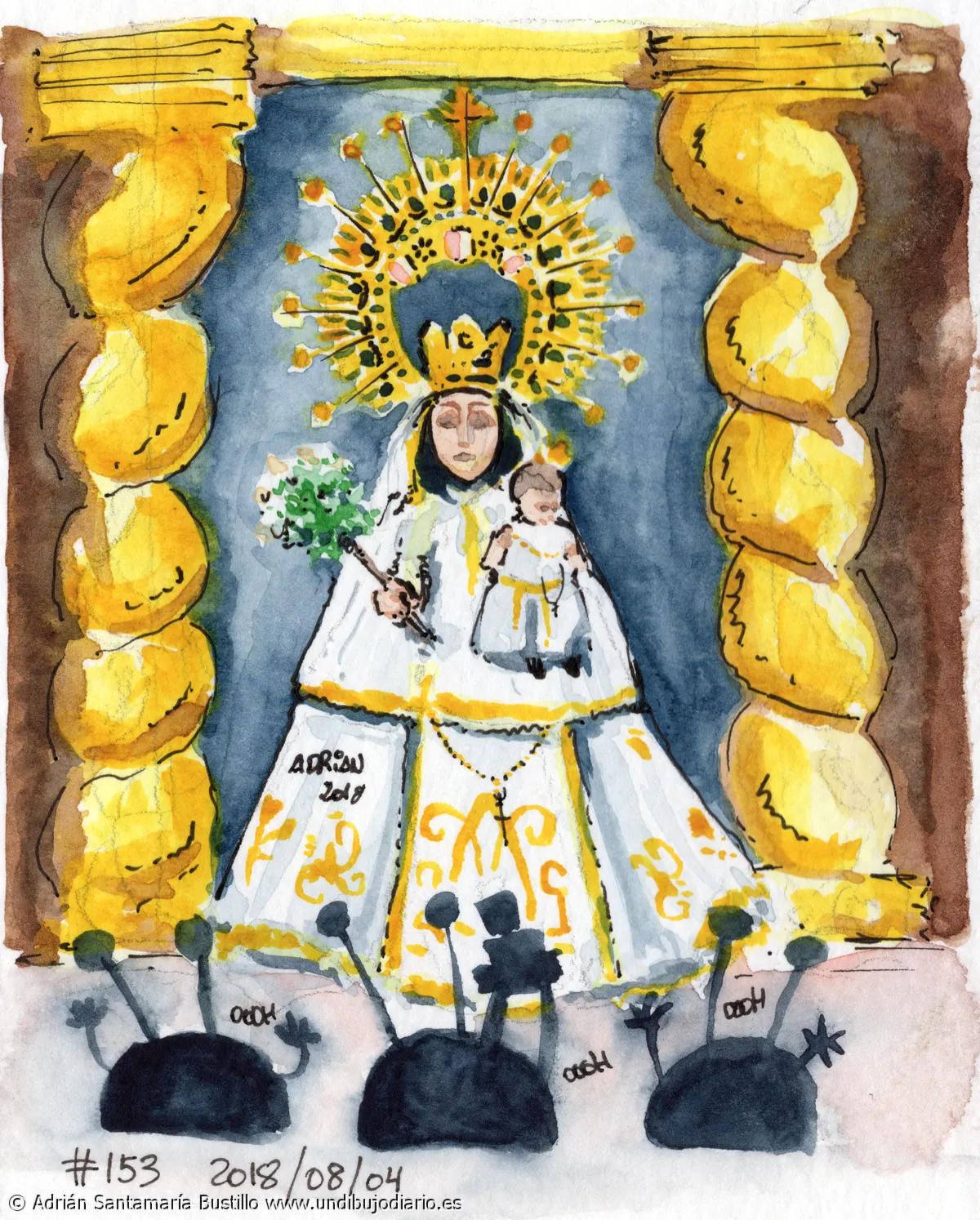 La virgen del rosario - V RETO DEL MES 3 DE 3