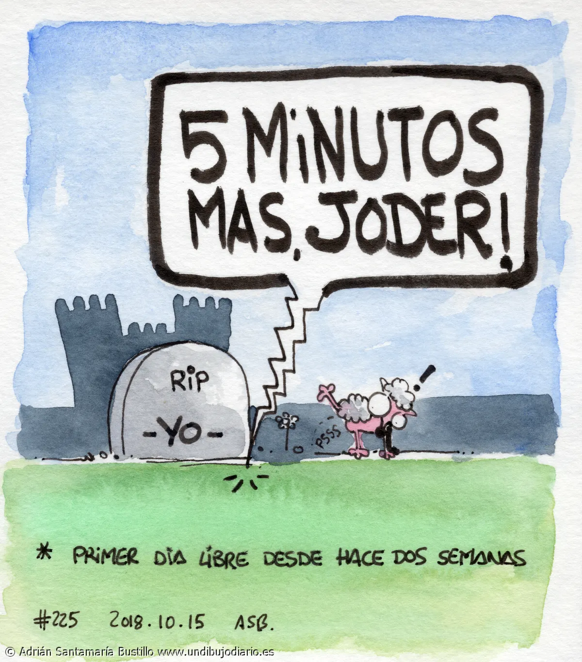 Cinco minutos mas joder - Aaaarfhhhjooooooder porefin