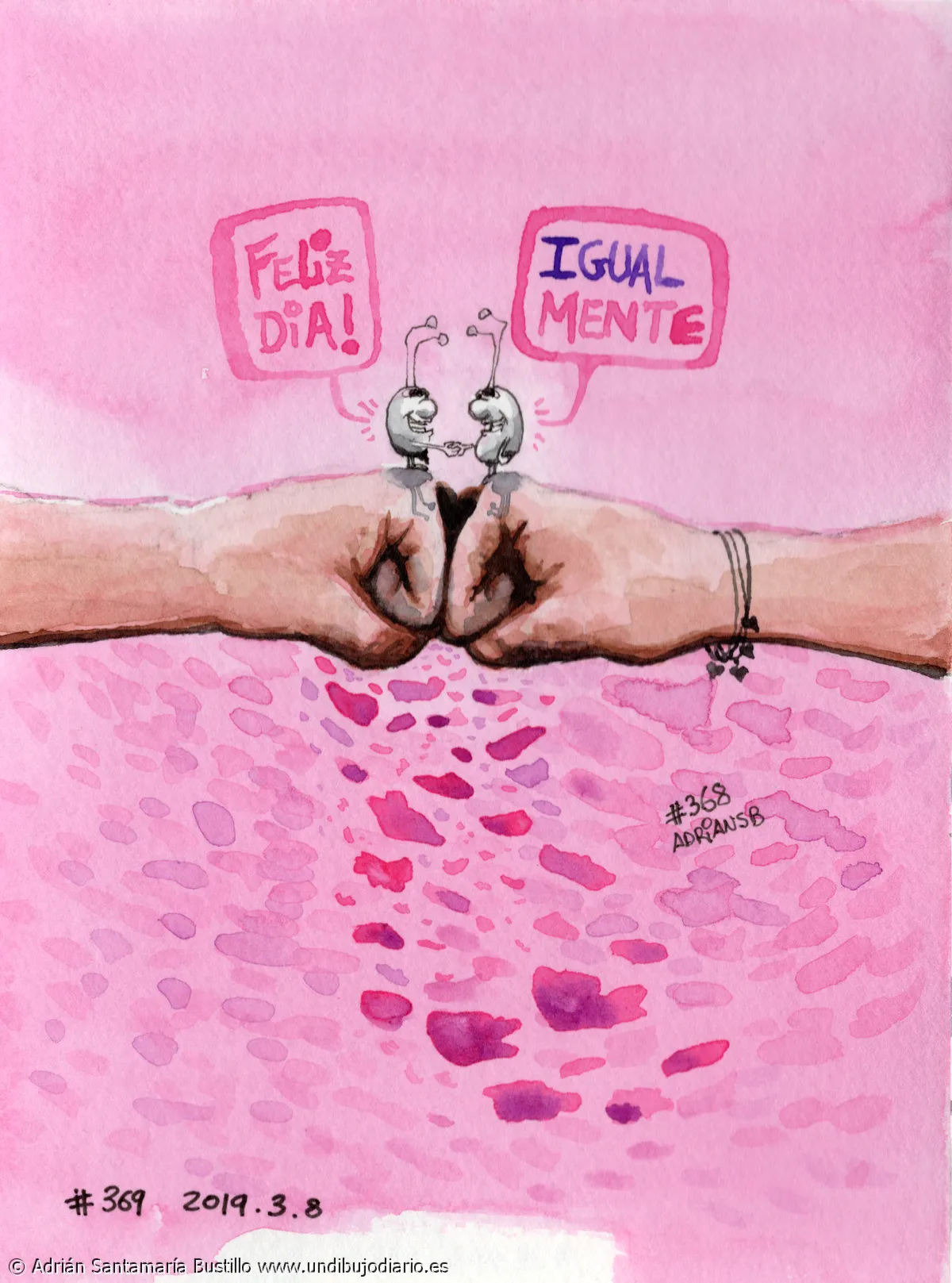 Feliz dia igualmente - Dia de la mujer