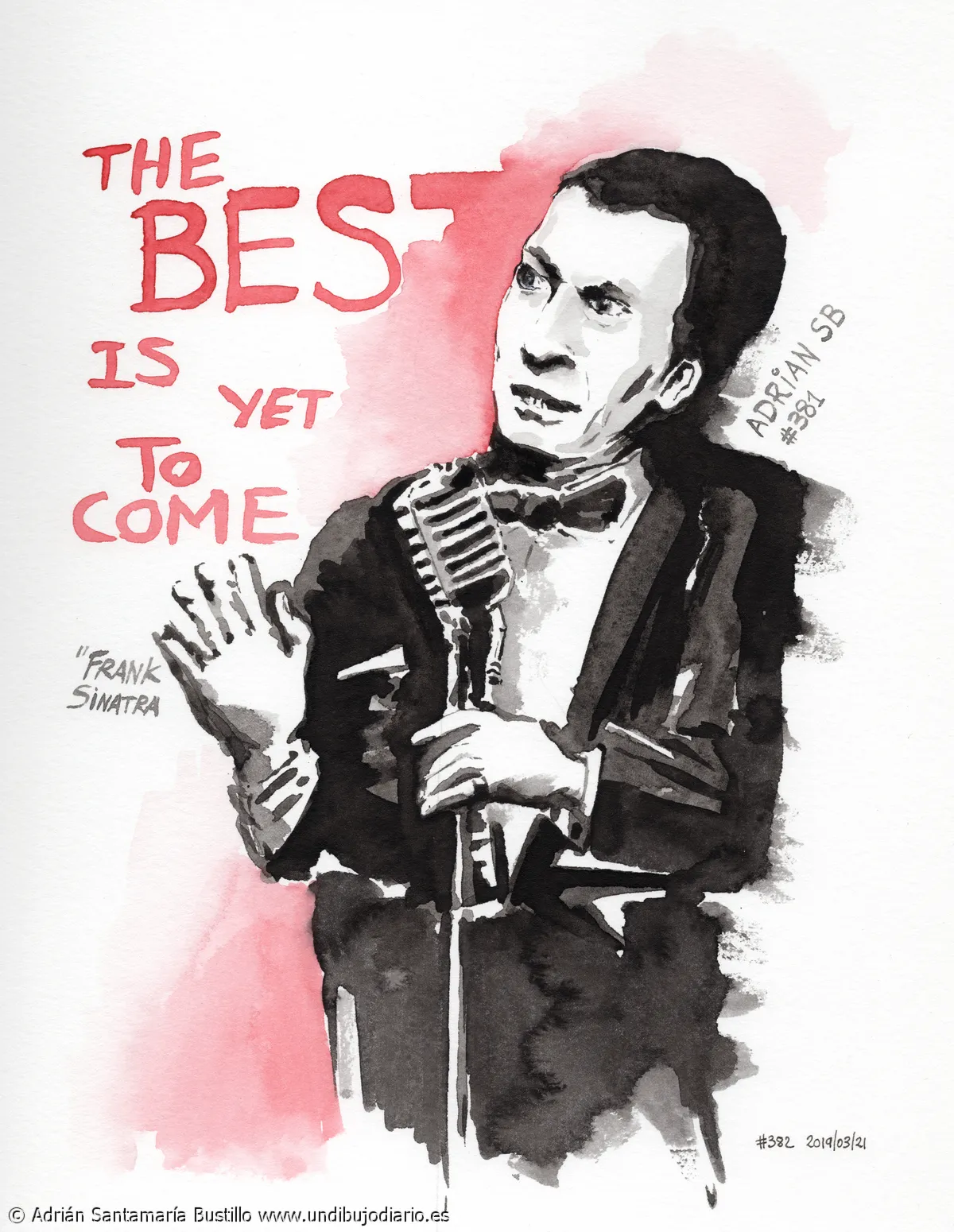 The best is yet to come - Asi se hace un dibujo diario...