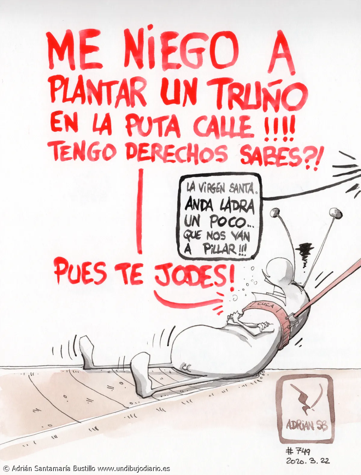 Sacar al perro en confinamiento - Querido diario, la vecina sigue sin prestarme el perro y no se que de una orden de alejamiento. Mientras por la calle veo perros que les pueden convalidar primero de triatlon, que ya no ladran, PIDEN LA EUTANASIA.

Historias de una cuarentena.