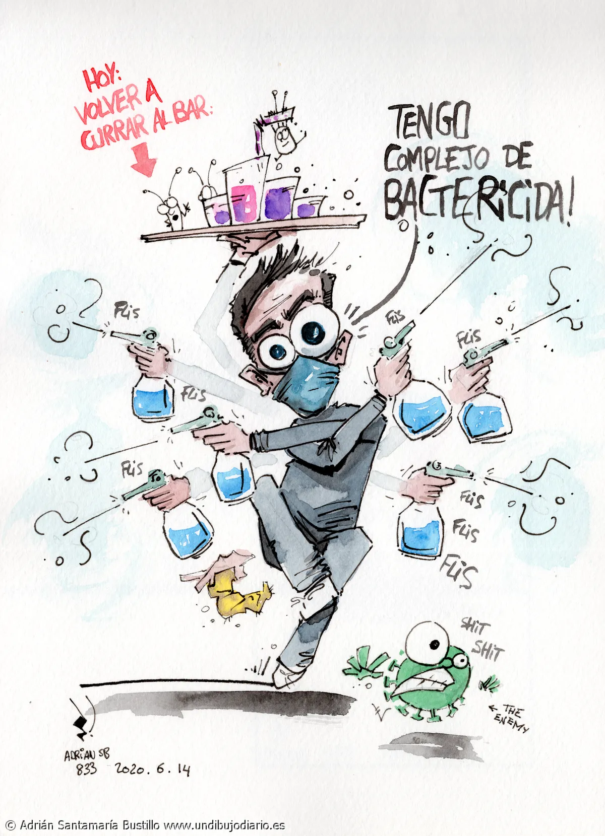 Complejo de bactericida - Especial vuelta al curro: