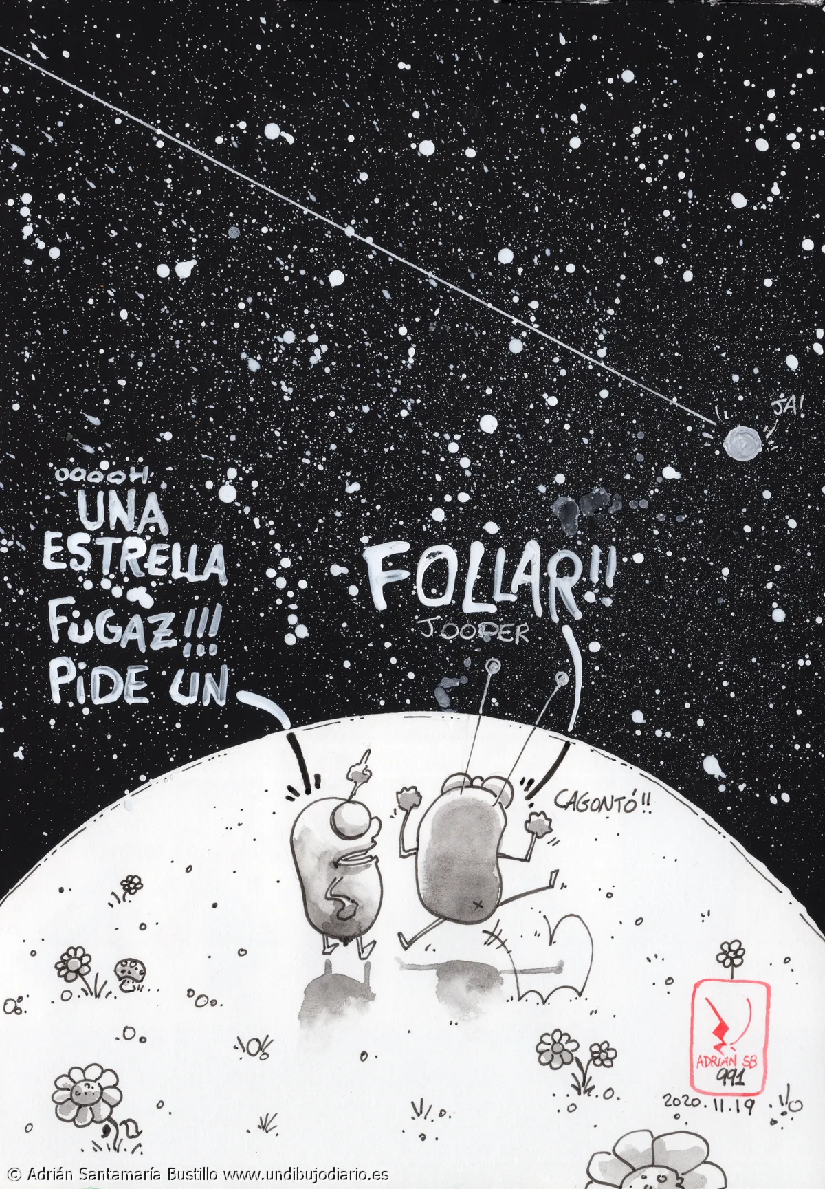 Una estrella fugaz - La vida es eso que pasa mientras miras las estrellas pasar…