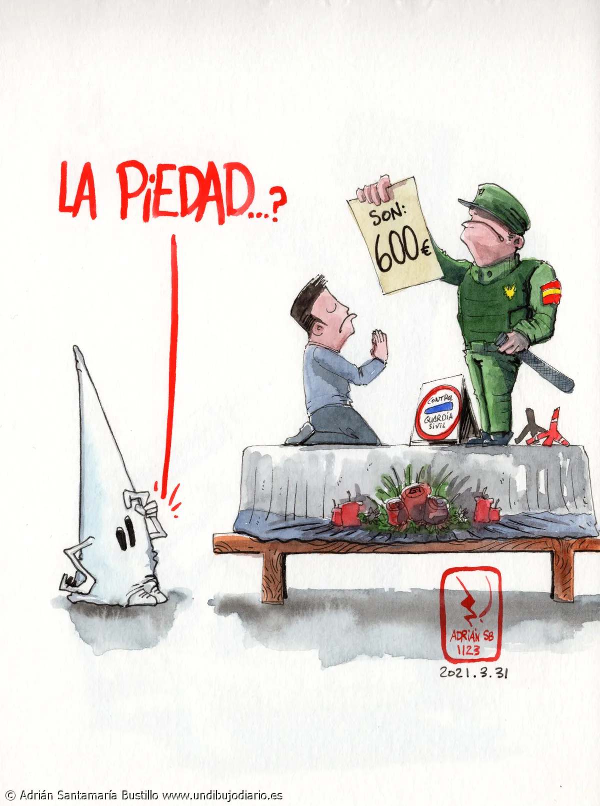 La piedad - Otro paso más en esta procesión de dibujos de semana santa...

POM POM POPOM