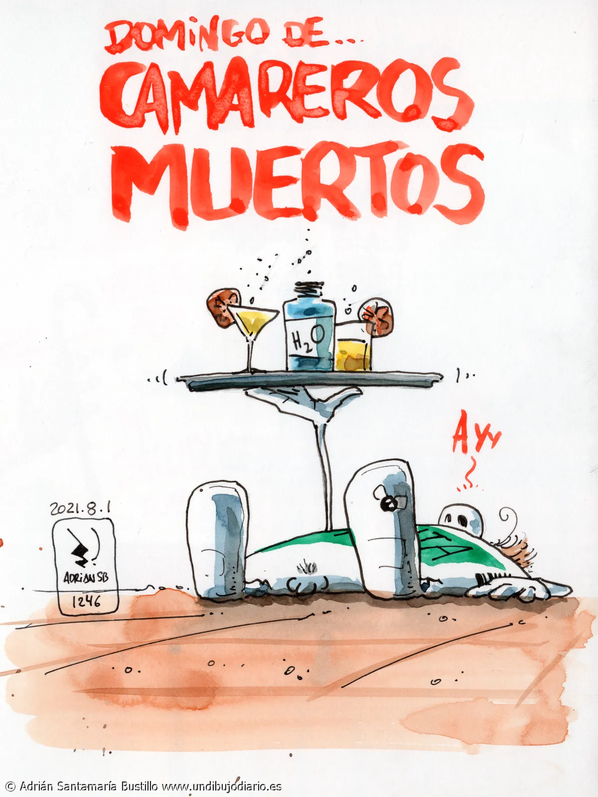 Camareros muertos - TAMOS MUERTOS MATAOS.