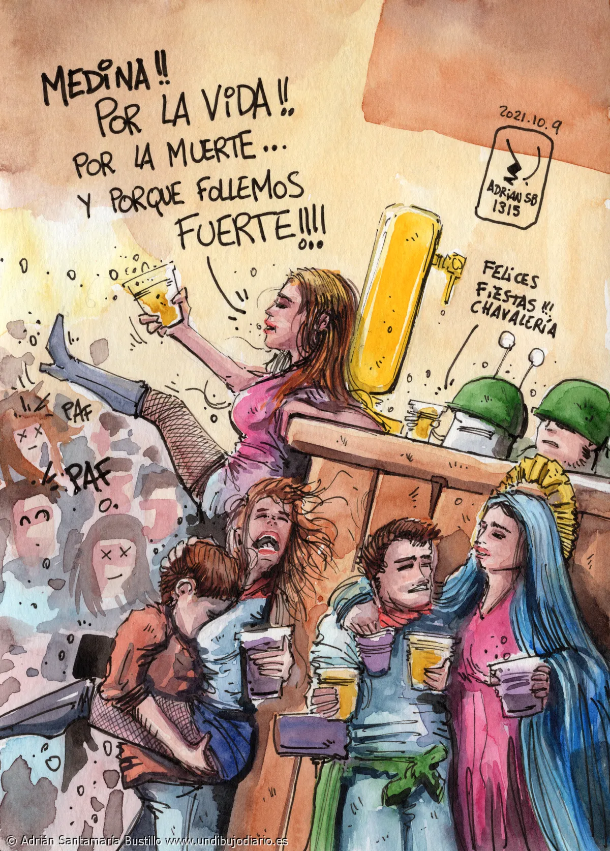 Por la vida y por la muerte - Recordar, somos la primera aldea iberica en celebrar las fiestas...