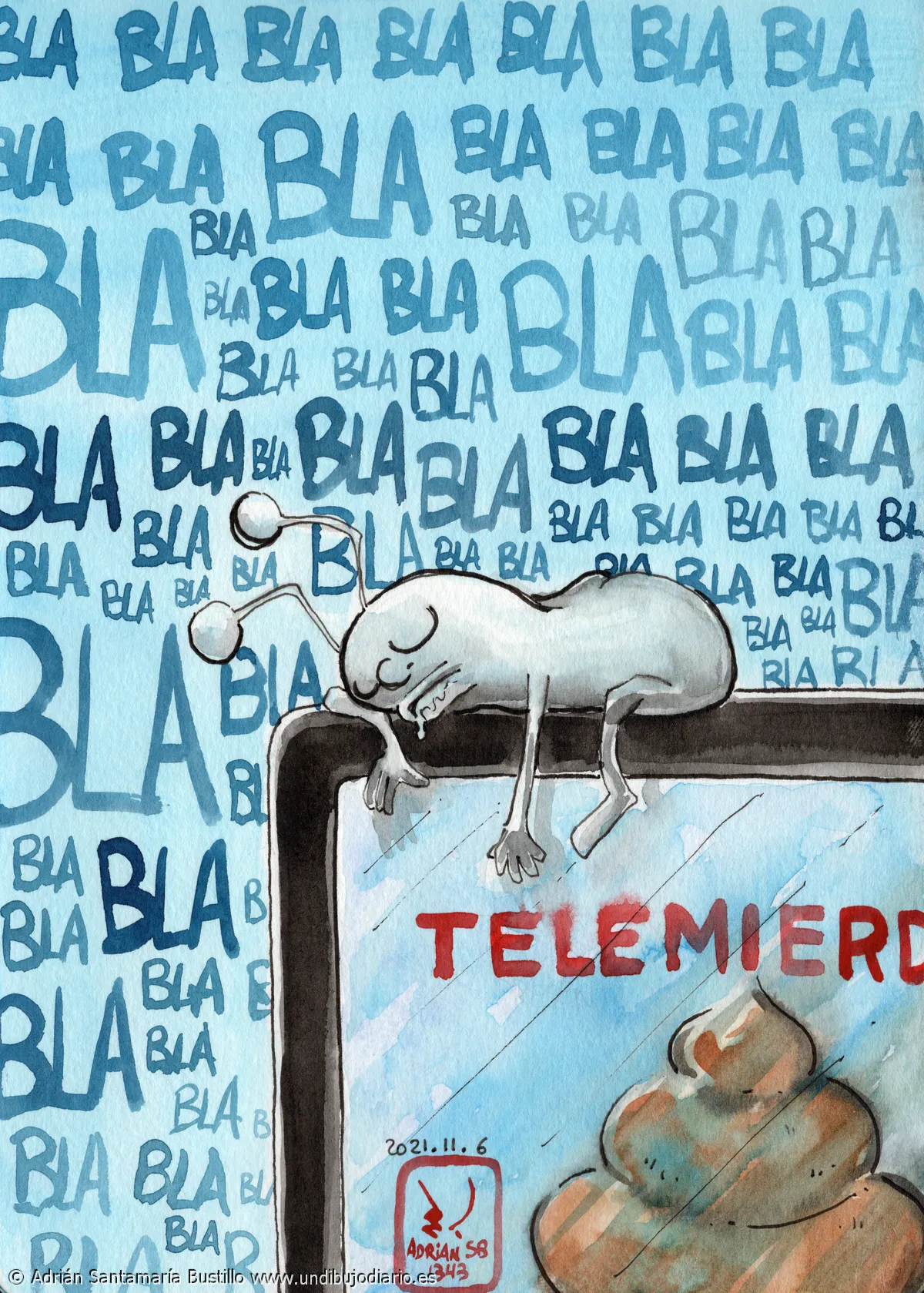 Telemierda - Estas viendo publicidad tranquilamente... y te meten un programa! Como jode.