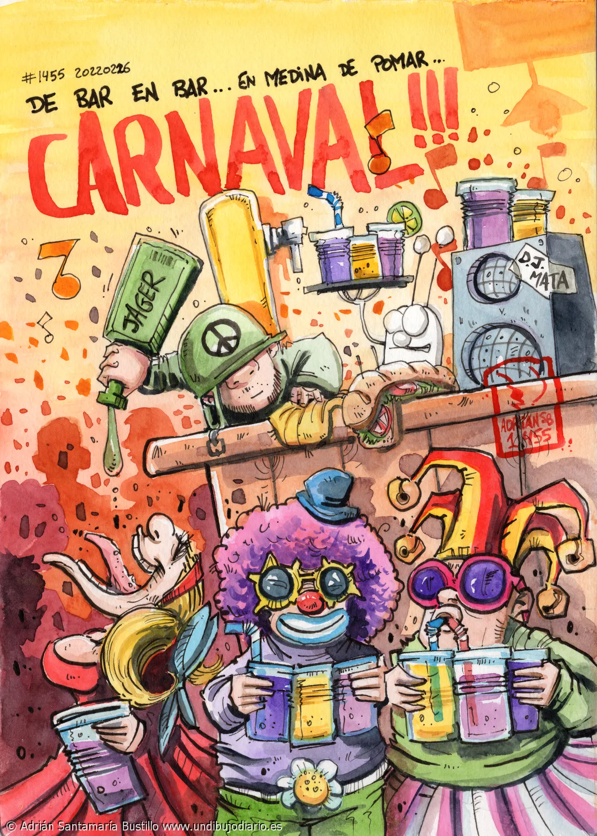 Carnavales en el bar - Vamos con los carnavales!