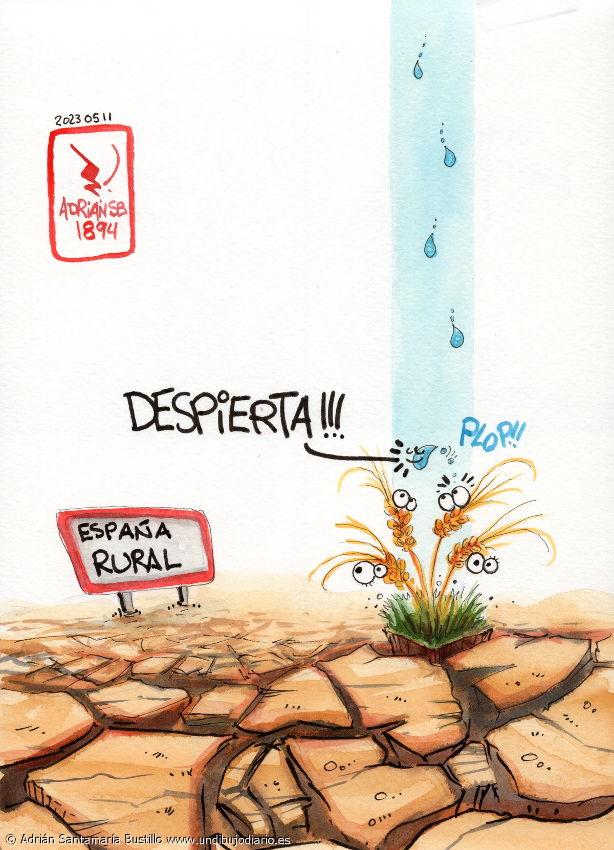 La gota rural - La gota. Que las cosas ricas vienen del campo.