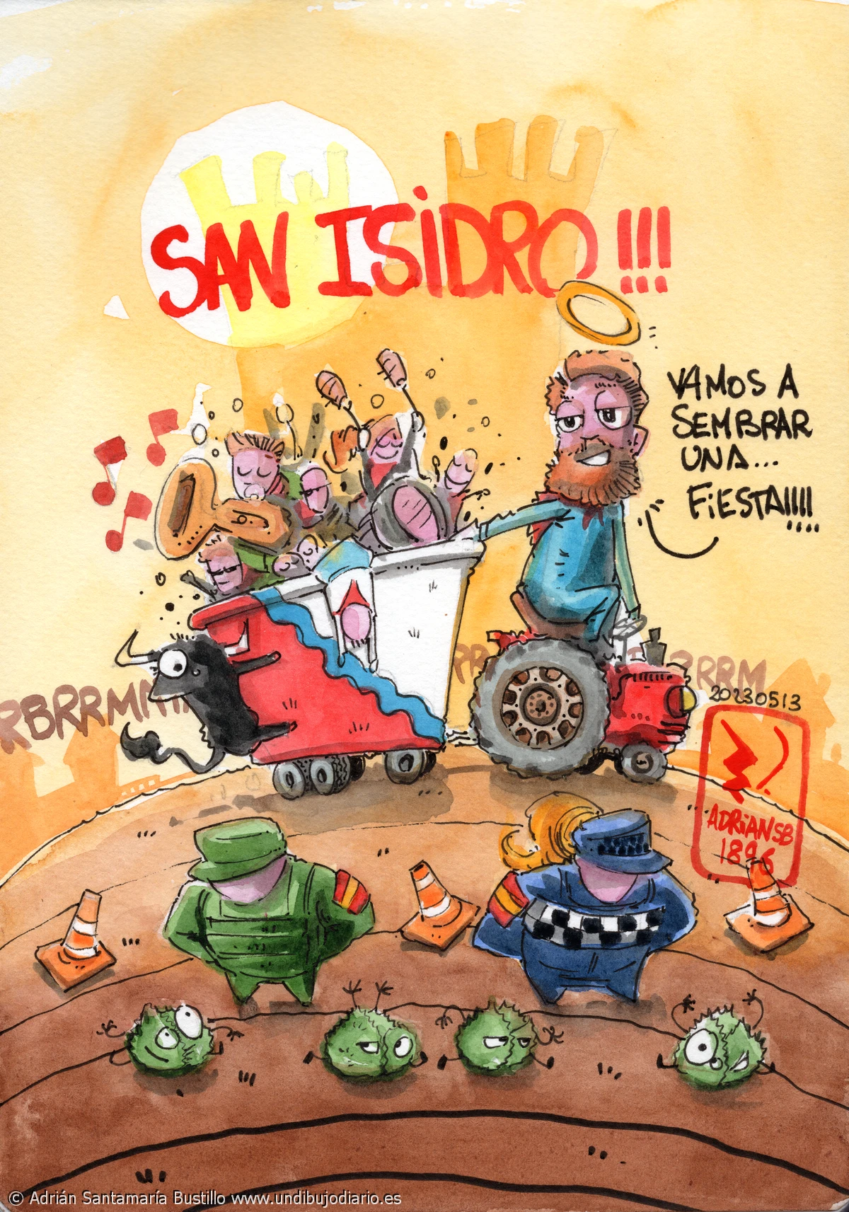 San isidro siembra fiestas - ESPECIAL SAN ISIDRO LABRADOR!!!