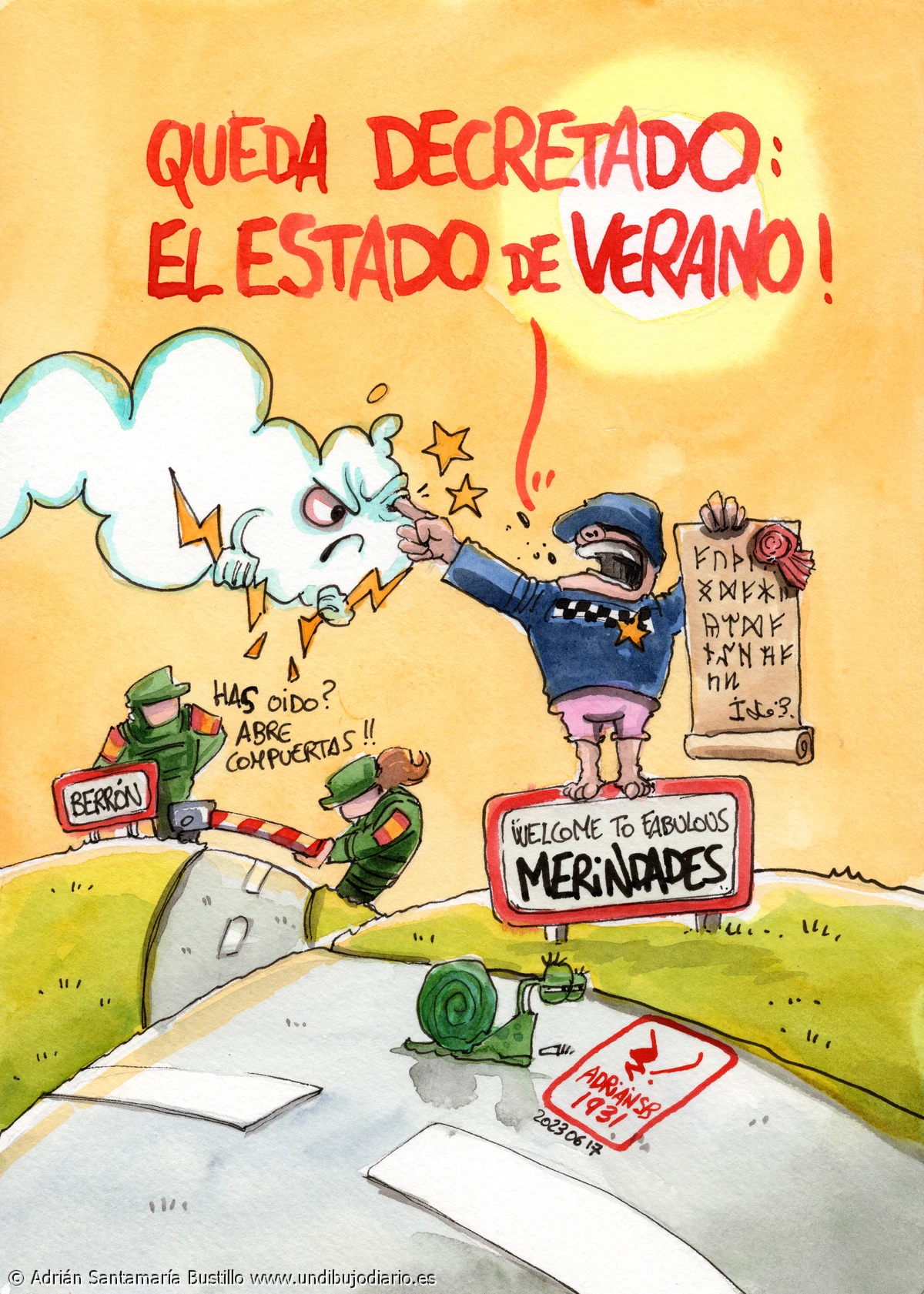 Decretado el estado de verano - Ya? YA! YAAA?!!