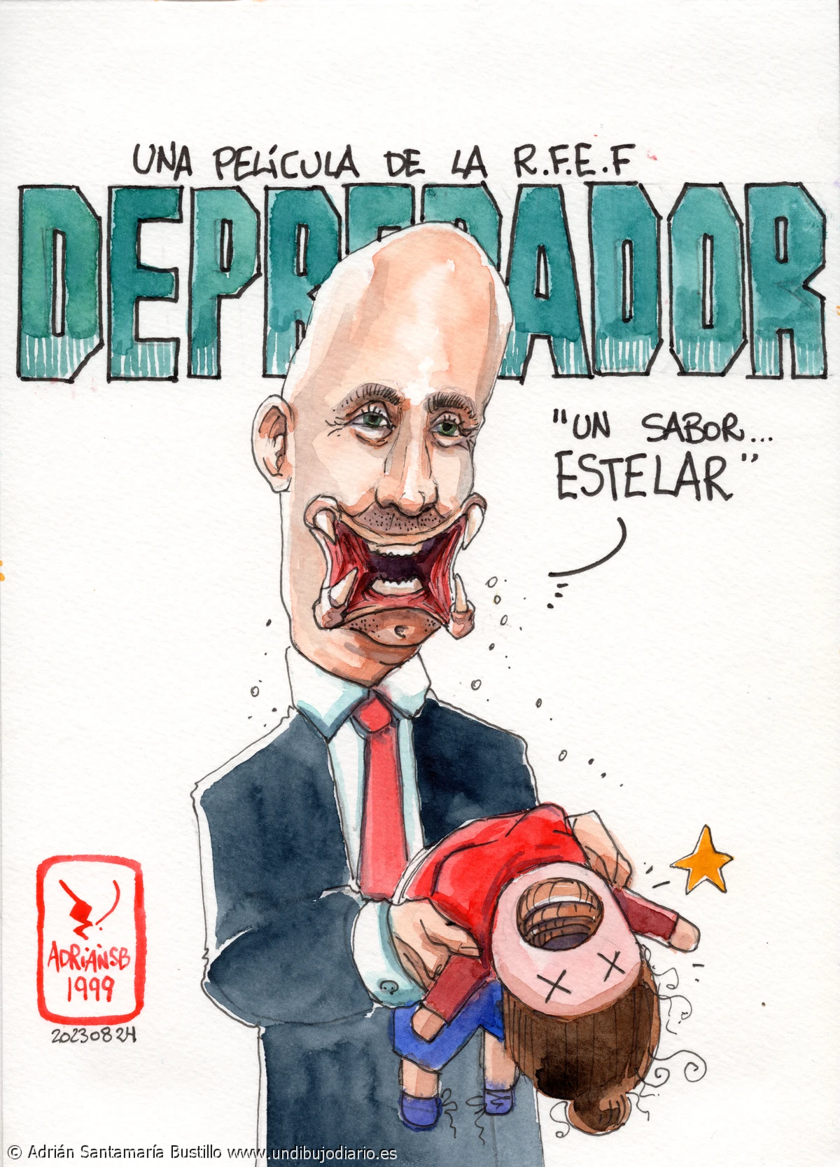 El rubiales - La película de la semana, con Luis Rubiales como peor actor revelación.