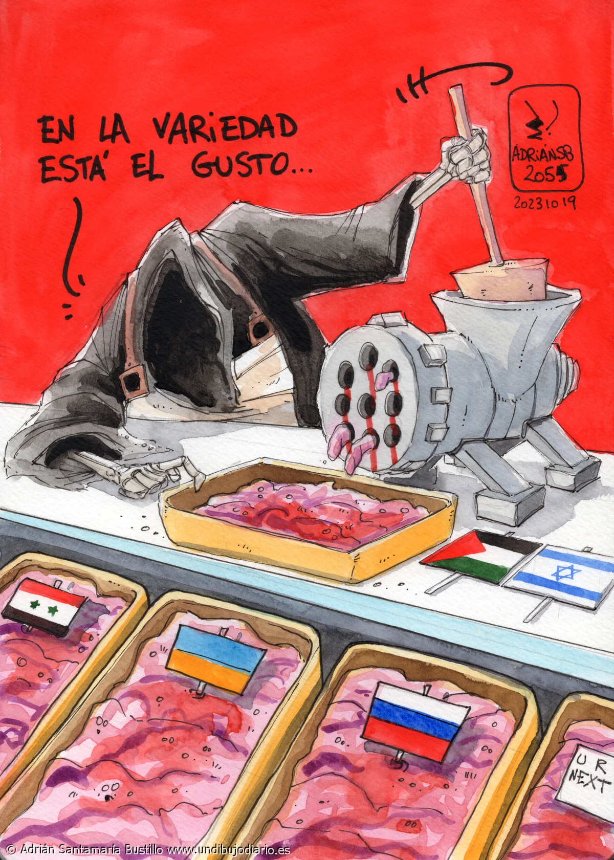 En la variedad está el gusto - MÁS Carne para la picadora.